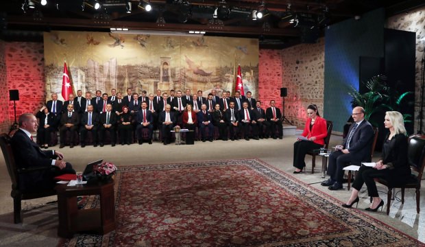 Erdoğan sordu! Adaylar cevapladı...