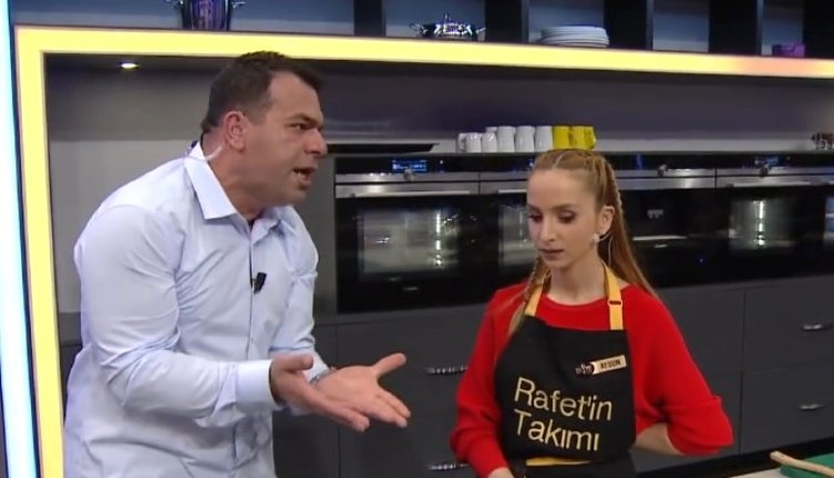 The Taste Türkiyede büyük gerginlik! Rafet Şef, kadın yarışmacısına demediğini bırakmadı