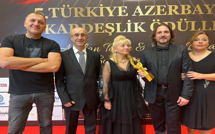 5. Türkiye-Azerbaycan Kardeşlik Gecesi’nde  Sektörün Yıldızları programına anlamlı ödül
