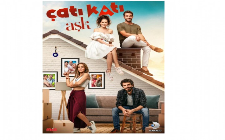 Kanal D'nin yeni dizisi 'Çatı Katı Aşk'ın afişi yayınlandı!