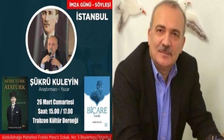 Şükrü Kuleyin:  Biçare Hamid  kitapseverler ile buluştu