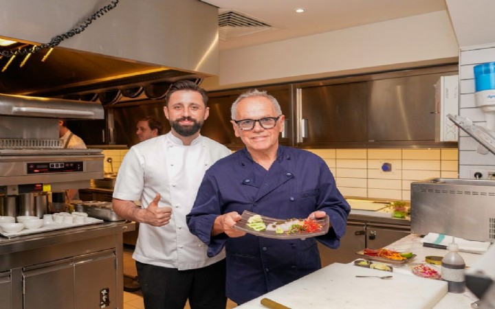 Wolfgang Puck ve Bahadır Abul’dan Spago ya özel lezzetler